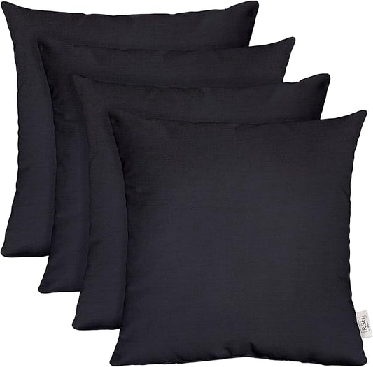 RSH DECOR: Sunbrella Play Square Throw Pillows Set of 4 | 17" x 17" | Water and by RSHDECOR