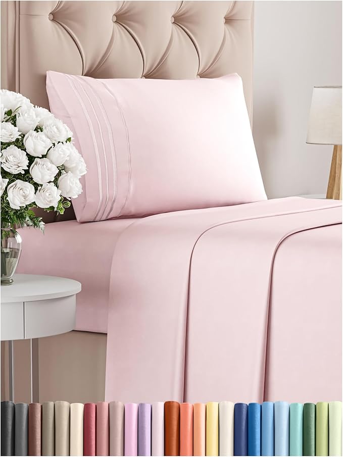 Twin XL Size 3 Piece Sheet Set by CGKUnlimited
