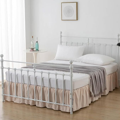 Bed Skirt Twin Size, Ruffled Bed Skirts - Image 5