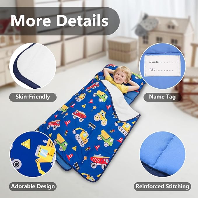 Primlect Lightweight Toddler Nap Mat Perfect - Image 6