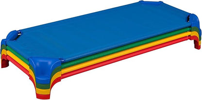 Sprogs Deluxe Heavy-Duty Childrens Standard 52"L Stackable Daycare Cot by Sprogs