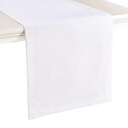 Mebakuk Linen Farmhouse Table Runner Large Burlap Style Soft and Waterproof by MebakukFocusingonHomeLife
