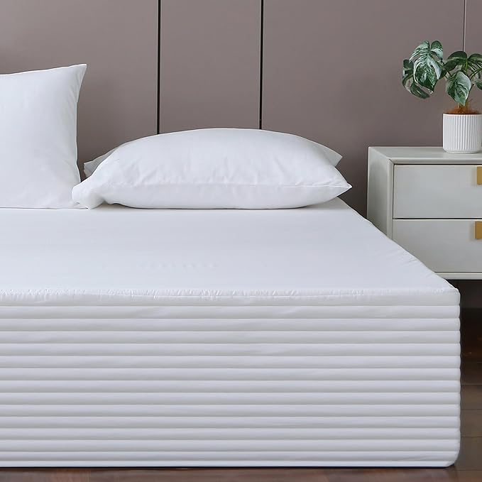 Queen Bed Skirt-Box Spring Cover by UTFDXU