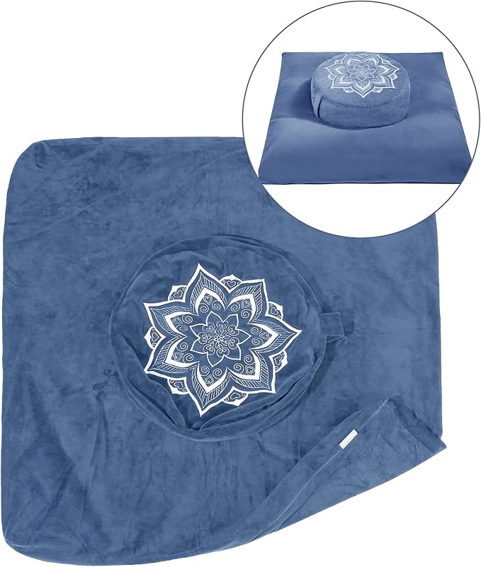 Meditation Zafu Cushion Set - Image 2
