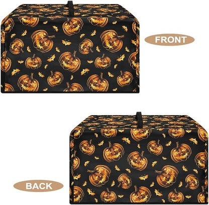 Microwave Oven Dust Cover, Halloween Pumpkin Protective Dust Cover - Image 5