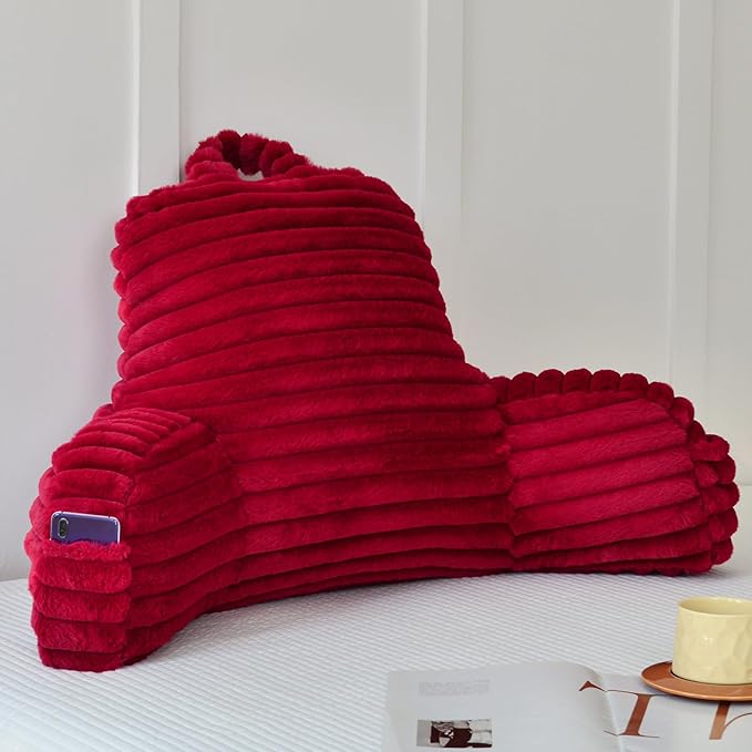 Yaoshuho Large Reading Pillow for Adults, Back Support Pillow for Sitting Up in by YAOSHUHO