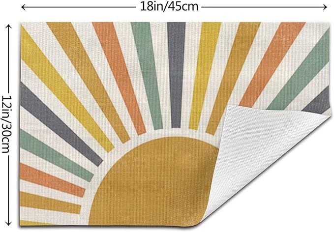 Summer Boho Placemats Set of 4 - Image 4