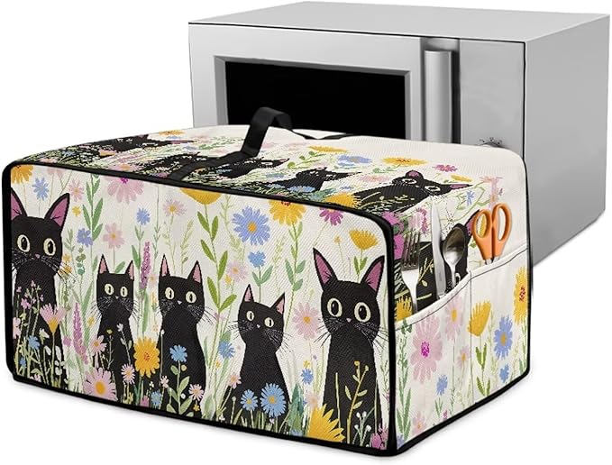 Countertop Microwave Oven Cover by Garucesta