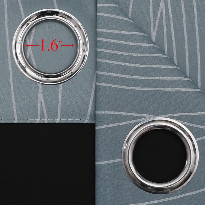 Estelar Textiler Blackout Curtains 102 Inches Long 2 Panels - Image 7