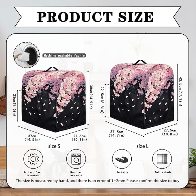 Mixer Dust Covers Cherry Blossom Stand Mixer Covers Protector Dust Cover Marble - Image 6