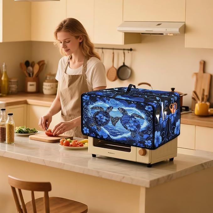 Convection Oven Cover Countertop Appliance Covers Stain-resistant Microwave - Image 3