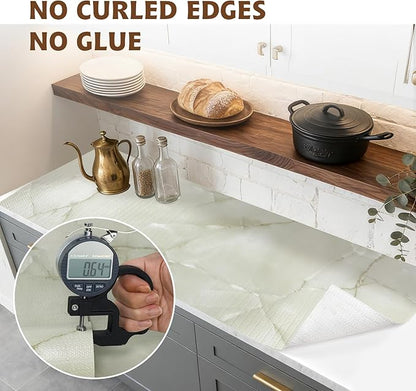 2-Layer Drawer and Shelf Liner for Kitchen Cabinet: 12in X 20Ft Non Slip - Image 8