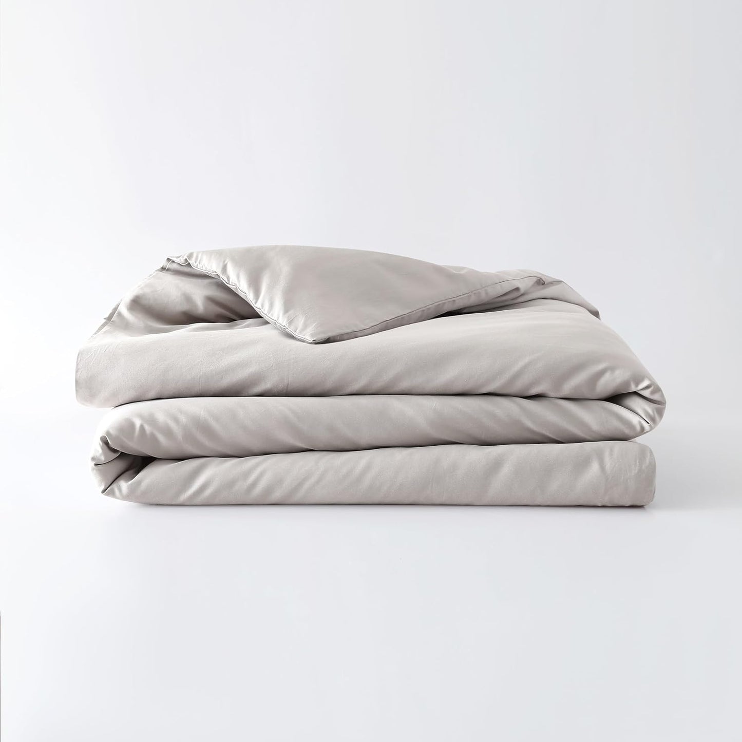 Baloo 100% Cotton Duvet Cover for Weighted Blanket (Silver Sage- 80"x87" - Full/King Size) | Cool, Soft & Durable
