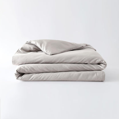Baloo 100% Cotton Duvet Cover for Weighted Blanket (Silver Sage- 80"x87" - Full/King Size) | Cool, Soft & Durable