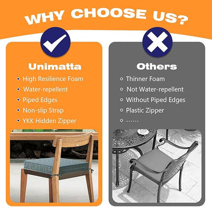 Sunbrella Square Corner Seat Cushions, Indoor Outdoor Water Repellent Universal - Image 7