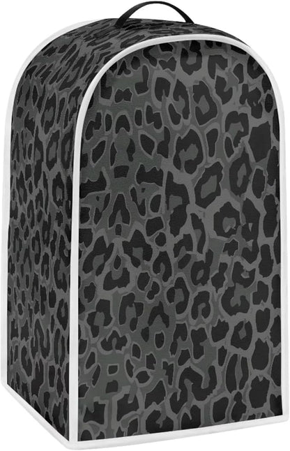 Talayituse Black Leopard Print Blender Dust Cover, Fingerprint Protection Cover - Image 2