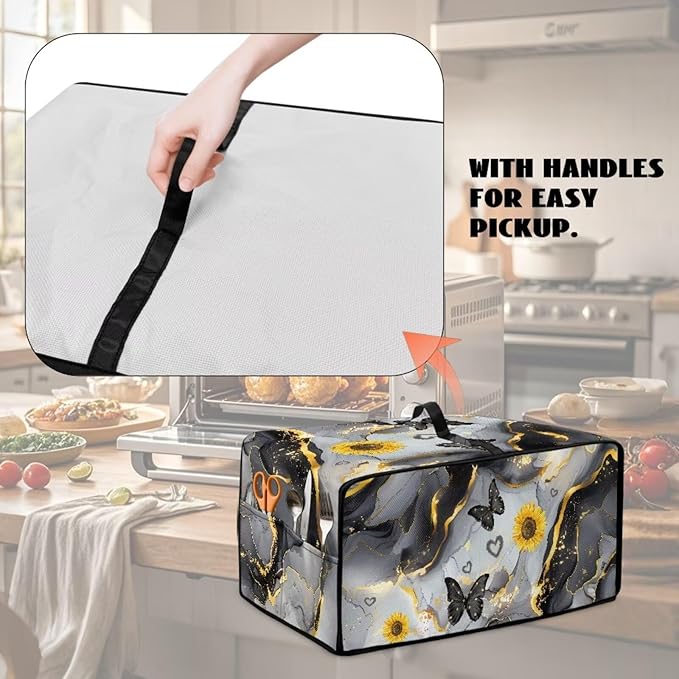 Convection Oven Cover Countertop Appliance Covers Stain-resistant Microwave - Image 4
