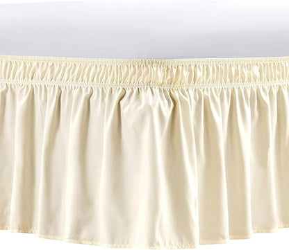 Ivory Wrap Around Bed Skirts - Image 2