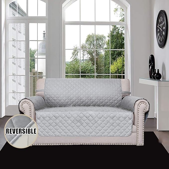 Easy-Going Reversible Loveseat Couch Cover - Image 2