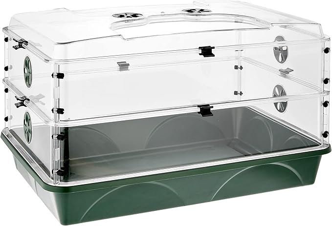 EarlyGrow 24" x 15" x 12.75" Domed Propagator by EarlyGrow