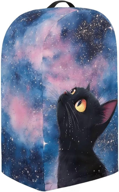 Black Cats Starry Sky Blender Cover Dust Cover Appliance Dust Cover - Image 4