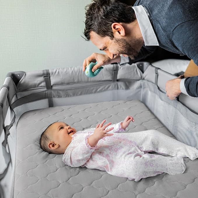 Waterproof Pack and Play Mattress Pad 39" x 27", Compatible - Image 6