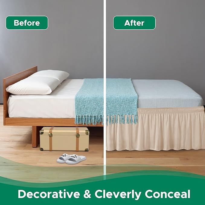 Biscaynebay Wrap Around Bed Skirts - Image 7