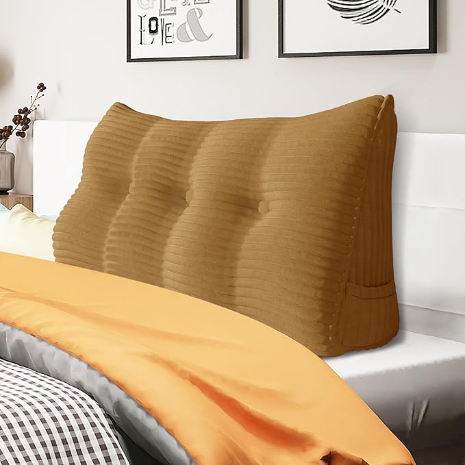 Wedge Headboard Pillow Dorm Room Reading Pillow Back Support - Image 6