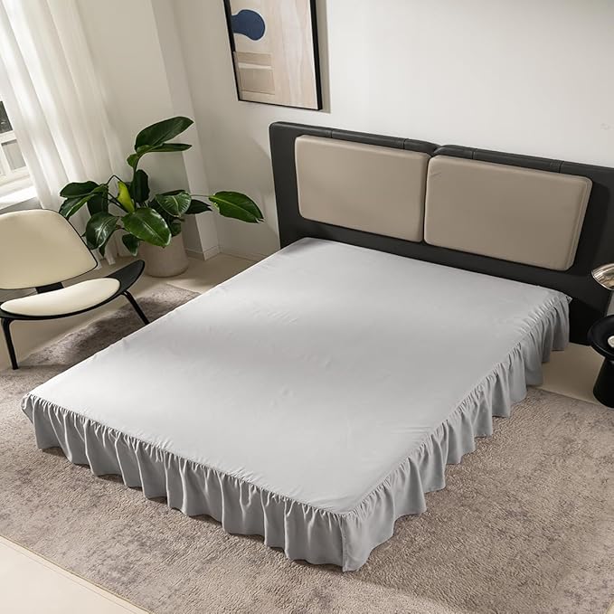 Bed Skirt Queen Size Ruffled Bed Skirt - Image 7