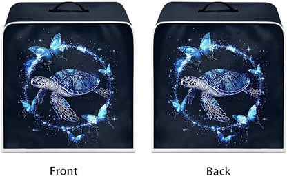 Mumeson Sea Turtle Butterfly Coffee Maker Cover, Home Kitchen Appliance - Image 7