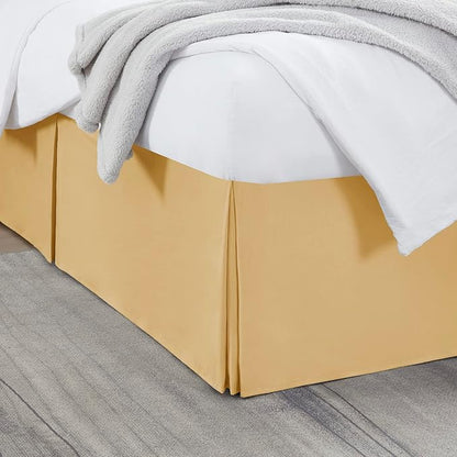 Nestl Gold Bed Skirt Cal King Size by Nestl