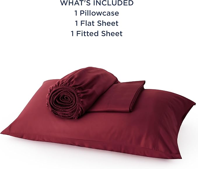 Bedsure Cooling Sheets Twin, Rayon Derived from Bamboo, Breathable & Soft Twin - Image 6