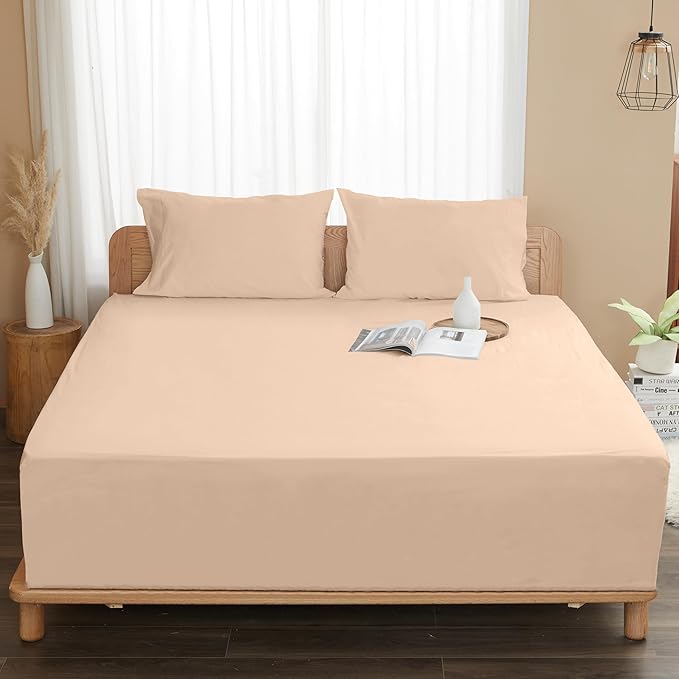 Sunflower Queen Fitted Sheet, 1-Piece Extra Deep Pocket Fitted Bottom Sheet 22" - Image 8
