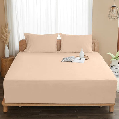 Sunflower Queen Fitted Sheet, 1-Piece Extra Deep Pocket Fitted Bottom Sheet 22" - Image 8
