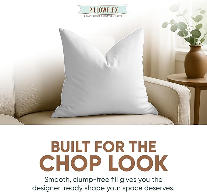 Pillowflex Synthetic Down Pillow Insert - Image 5