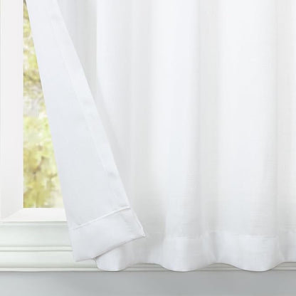 White Pinch Pleated Curtains - Image 9