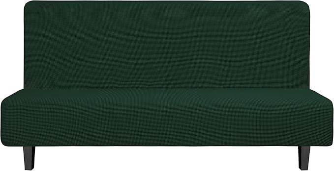 Easy-Going Stretch Futon Slipcover Armless Futon Bed Cover Furniture Protector by Easy-Going