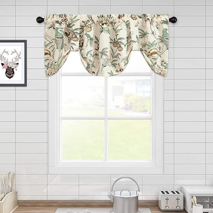 Leeva Tie-up Window Valance Curtain - Image 3