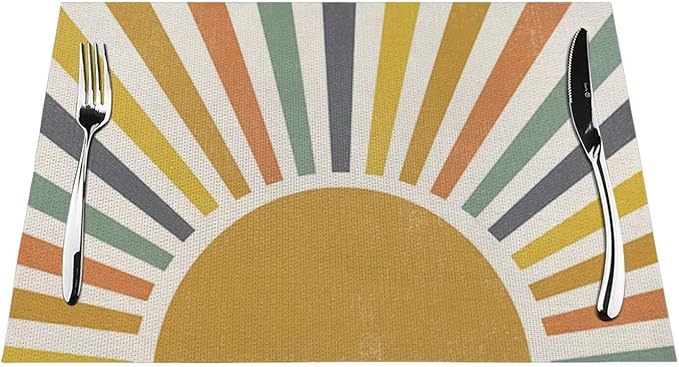 Summer Boho Placemats Set of 4 - Image 2