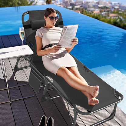 ABORON Camping Cot for Adult 28" Extra Wide, Heavy-Duty 1200D Oxford Cot for - Image 4