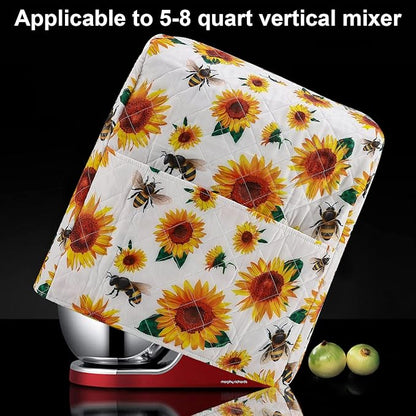Stand Mixer Cover, Sunflower Kitchen Mixer Cover Compatible - Image 6