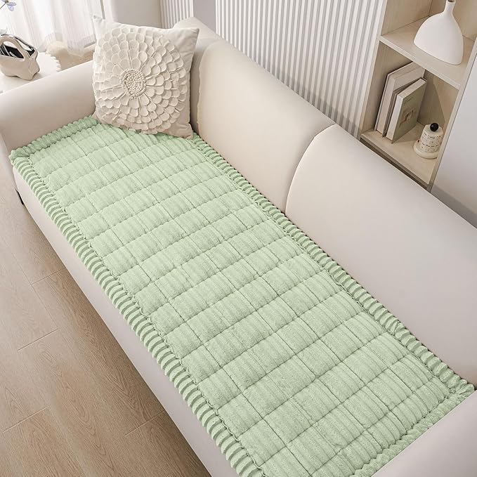 Smiry Couch Cover for Dogs Washable, Non Slip Fuzzy Pet Couch Covers for 3 - Image 9