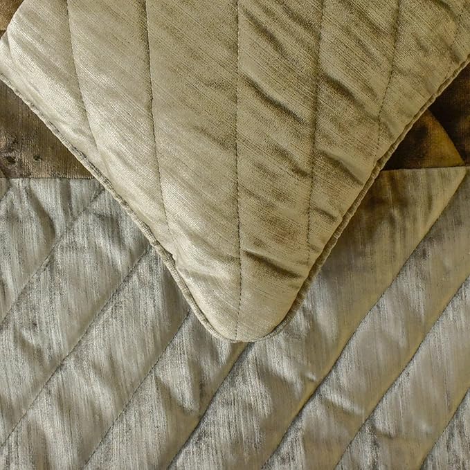 The HomeCentric King/Queen/Twin Brown Decorative Bed Runner Full 68"x18" Bed - Image 5