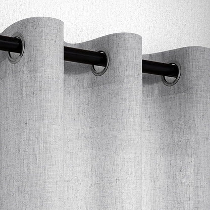 Light Grey Curtains 84 Inch Length - Image 6