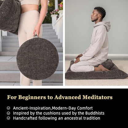 Meditation Zafu Cushion Set - Image 4