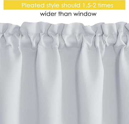 NICETOWN Kitchen Valances Curtains - Image 3