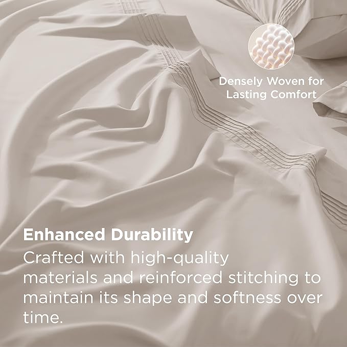 Bedsure Deep Pocket California King Sheet Sets - Image 6