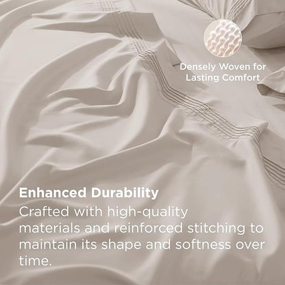 Bedsure Deep Pocket Twin Sheets Set - Image 6