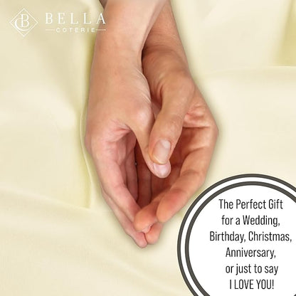 Bella Coterie Luxury Bamboo Viscose Twin XL Size Sheet Set | 100% Organically - Image 6