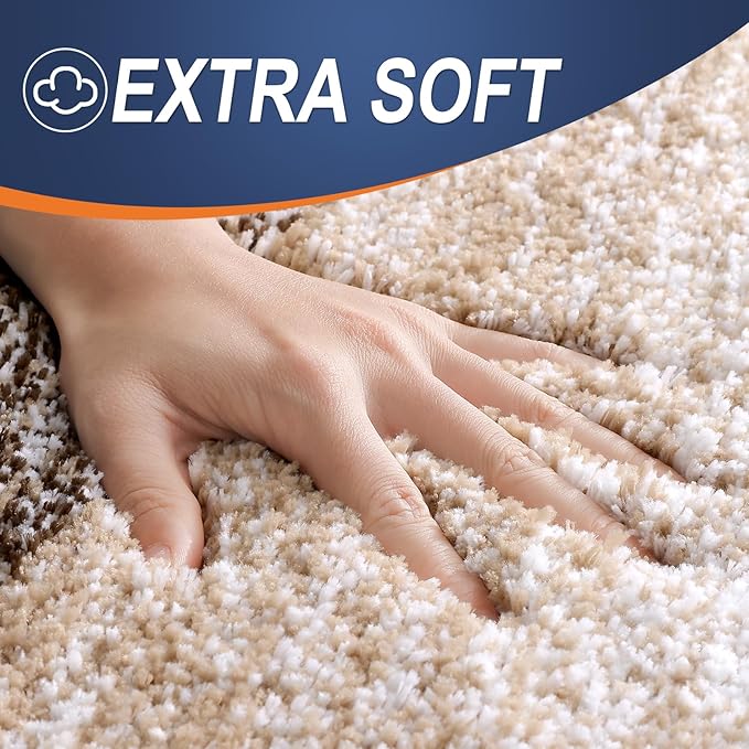 OLANLY Bathroom Rugs Mat 30x20, Extra Soft Absorbent Microfiber Bath Rugs - Image 5